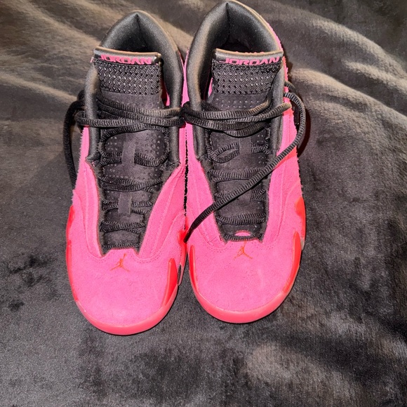 Air Jordan 14 Retro Pink Blast - Picture 7 of 9